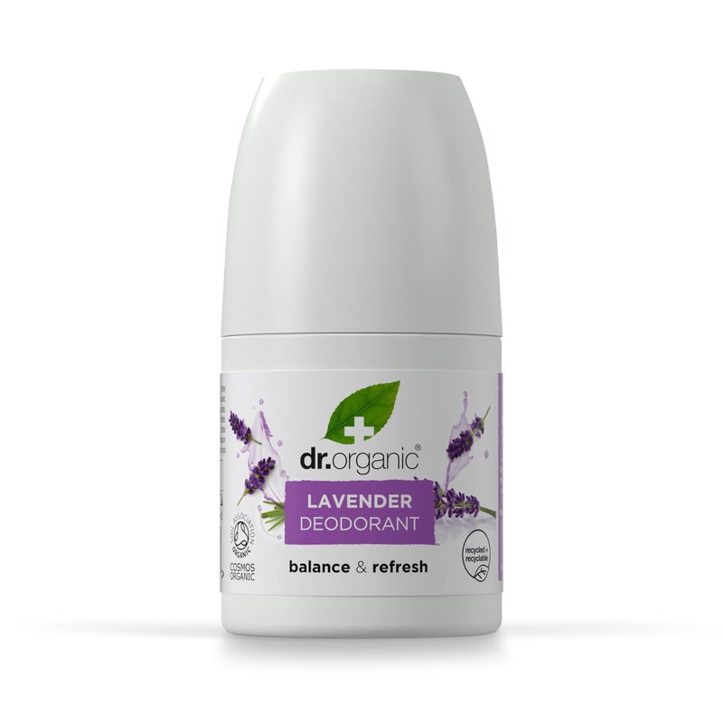 dr.organic مزيل العرق دكتور أورجانيك باللافندر - Image 1